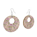 Lavender Earrings- Organic Shape