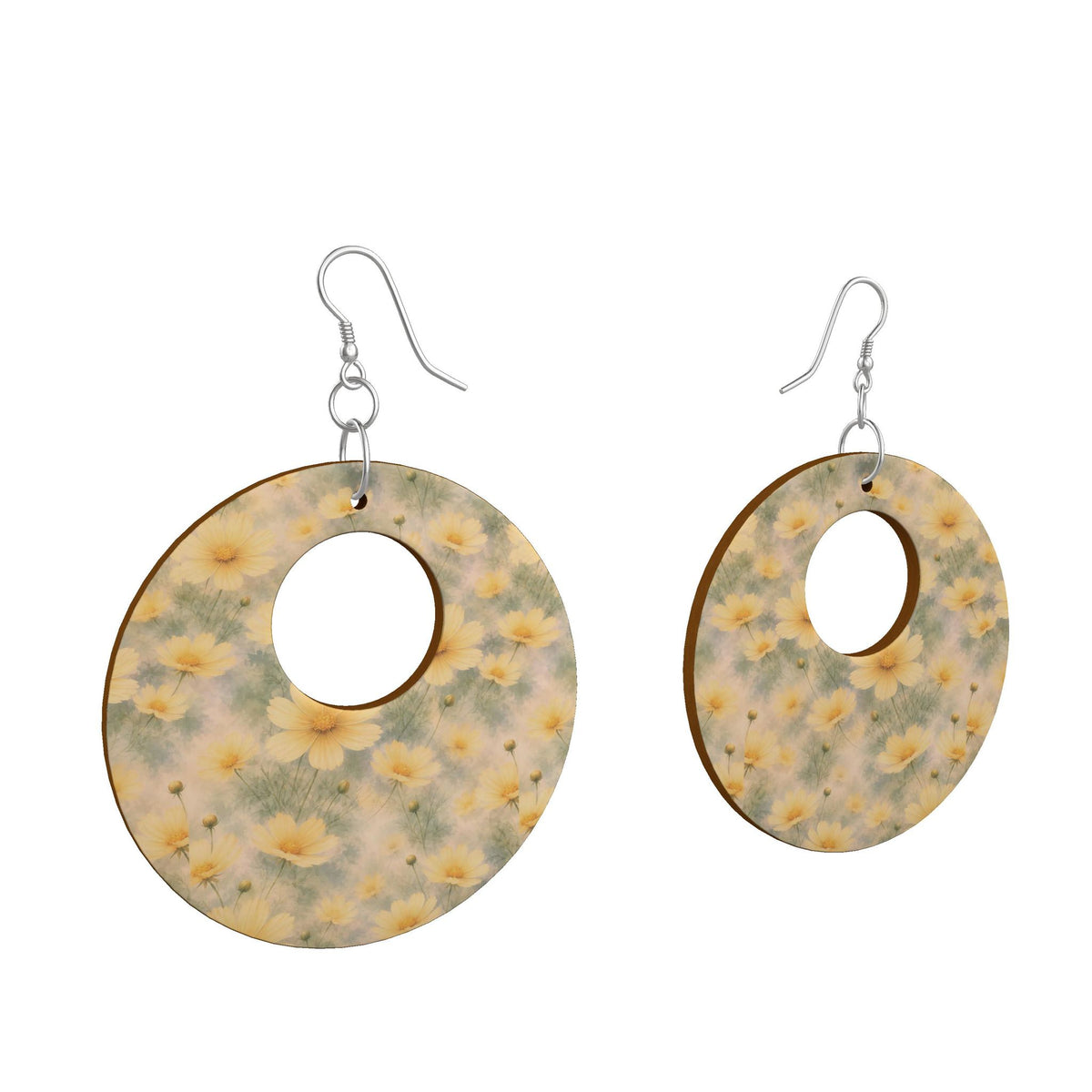 Butterscotch Earrings-Organic Shape