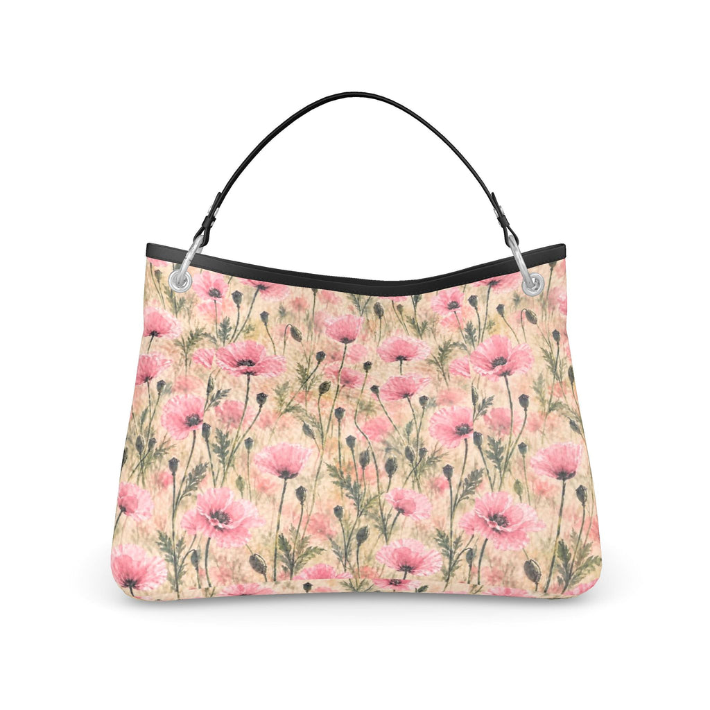 Pink Garden Slouch Bag
