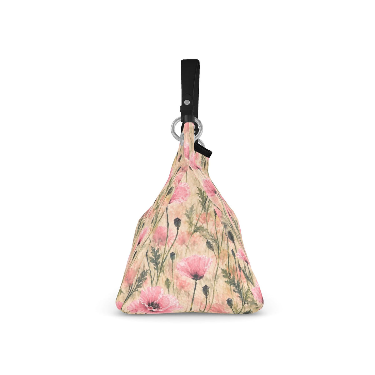 Pink Garden Slouch Bag