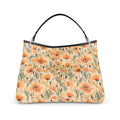 Tangerine Garden Floral Slouch Bag