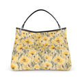 Yellow Garden Floral Slouch Bag