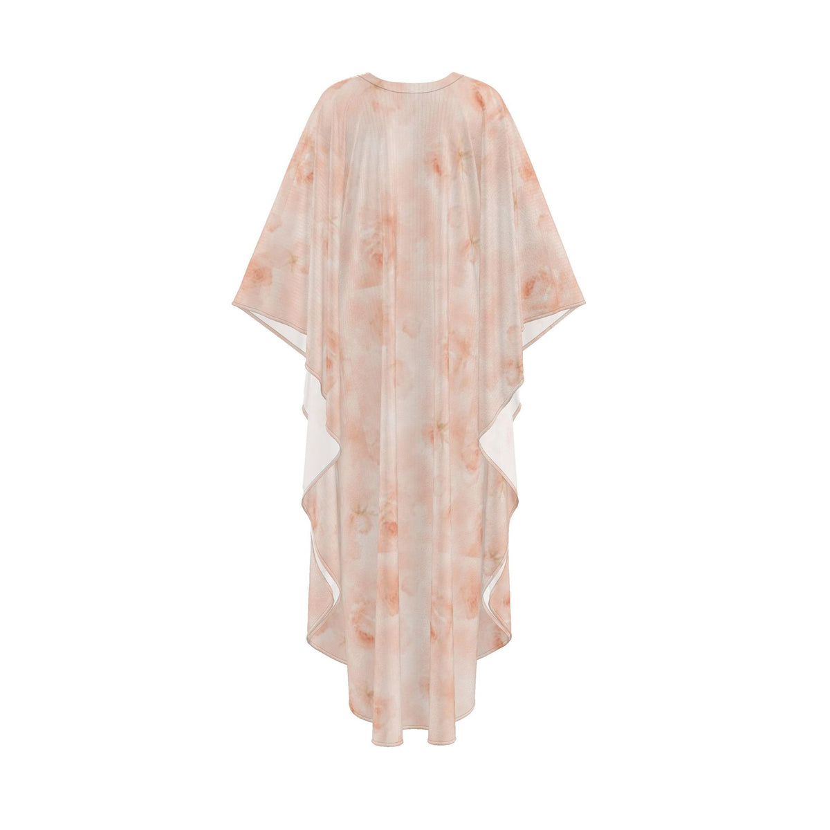 Peach Rose Silk Kaftan