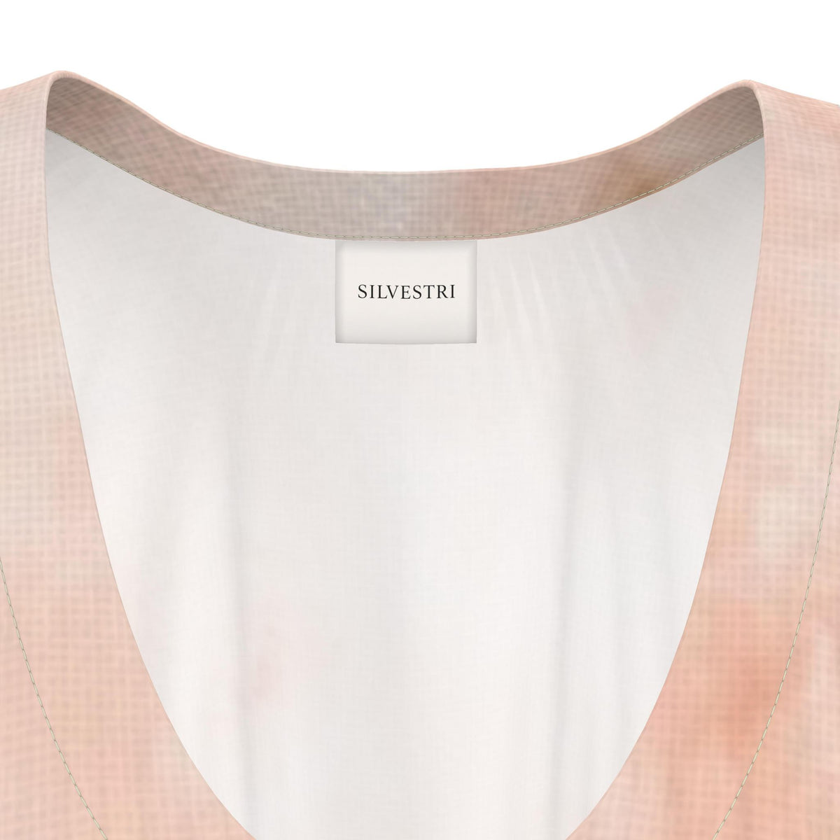 Peach Rose Silk Kaftan