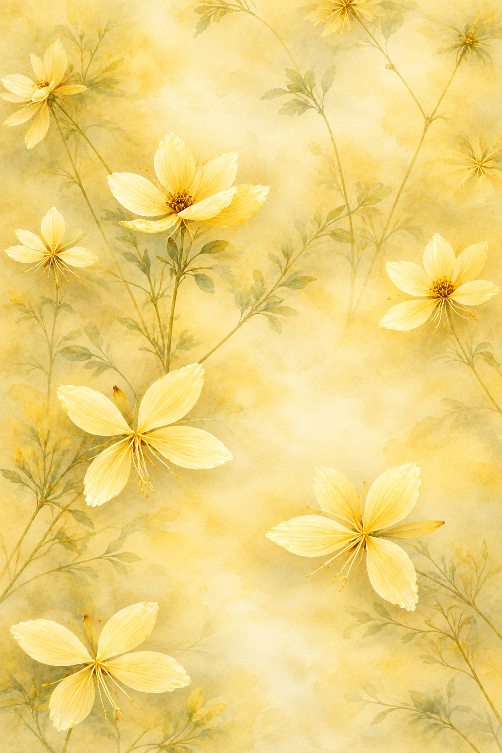 Yellow Silk Slip Dress