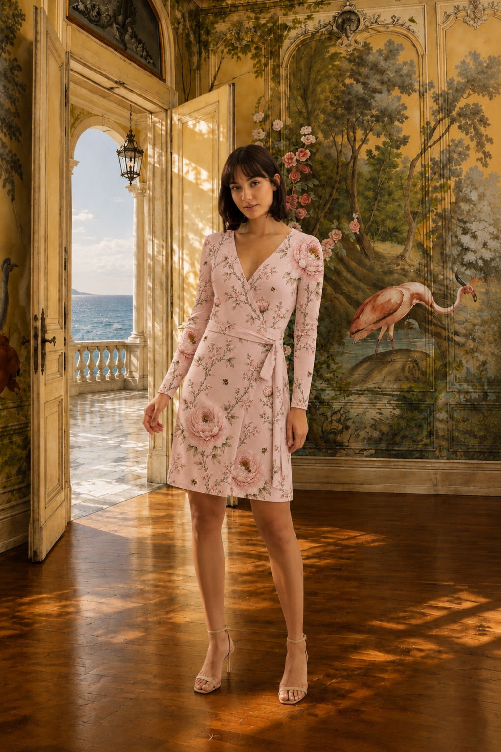 Bumblebee Wrap Dress
